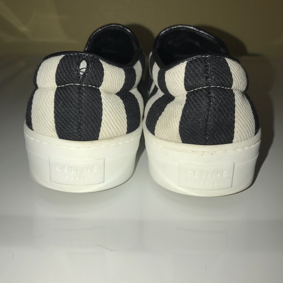 Celine Striped Slip- On’s - Picture 5 of 5